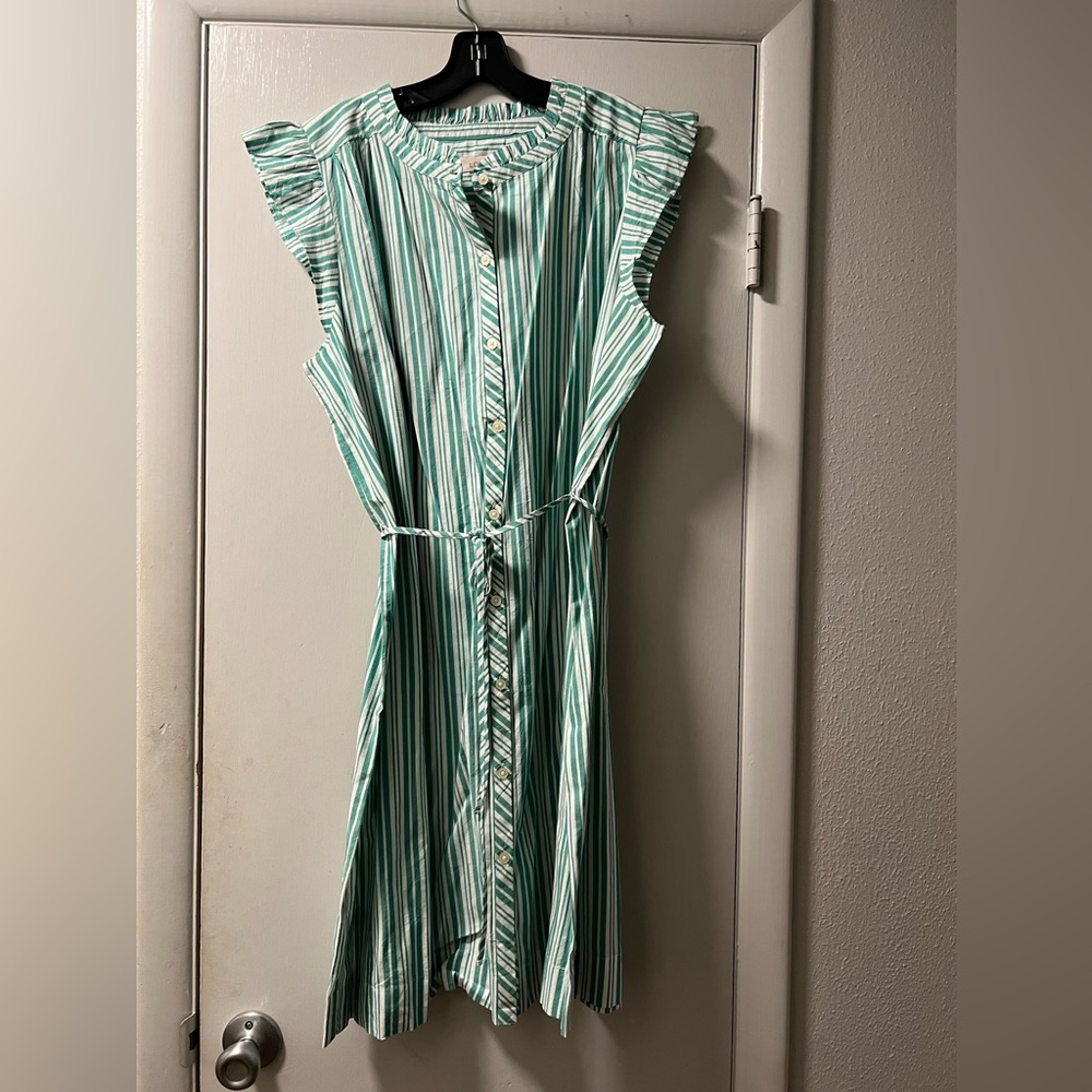 Loft Button up Dress